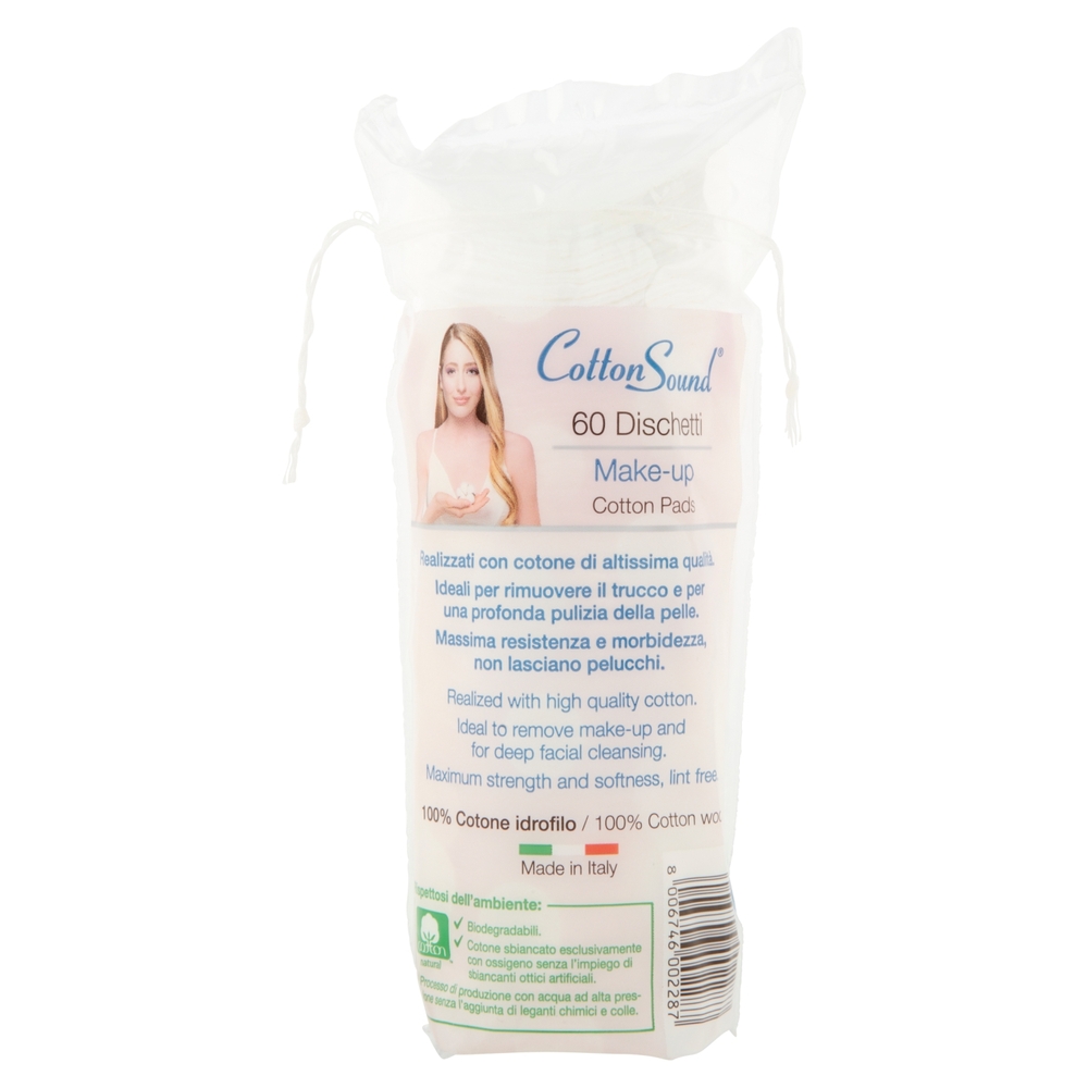 Cotton Sound Basic Dischetti Levatrucco 60 pz